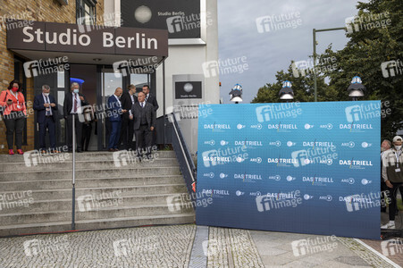 Triell - Dreikampf ums Kanzleramt in Berlin