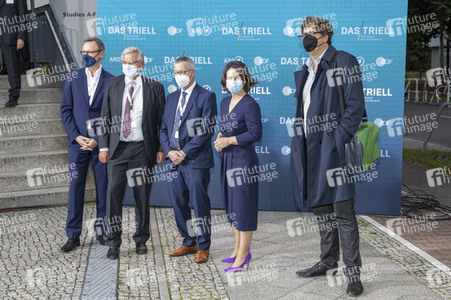 Triell - Dreikampf ums Kanzleramt in Berlin