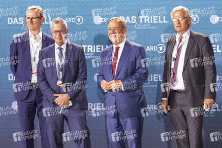 Triell - Dreikampf ums Kanzleramt in Berlin