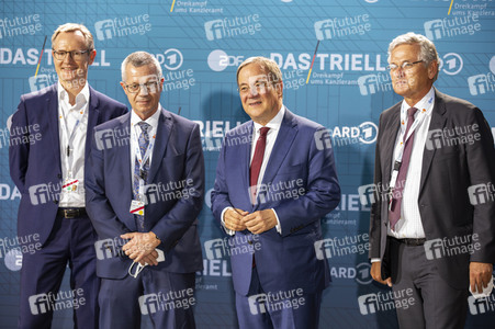 Triell - Dreikampf ums Kanzleramt in Berlin