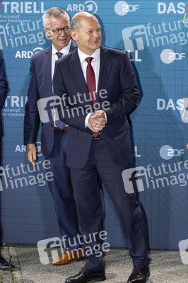 Triell - Dreikampf ums Kanzleramt in Berlin