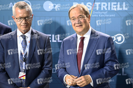 Triell - Dreikampf ums Kanzleramt in Berlin