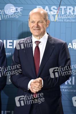 Triell - Dreikampf ums Kanzleramt in Berlin