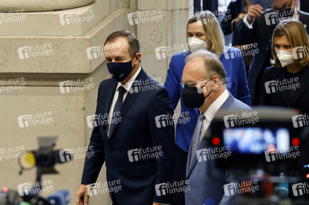 Reiner Haseloff empfängt Tomasz Grodzki in Berlin