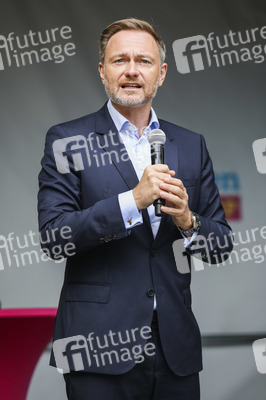 FDP-Wahlkampfveranstaltung mit Christian Lindner in Dresden