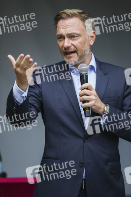FDP-Wahlkampfveranstaltung mit Christian Lindner in Dresden