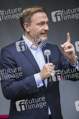 FDP-Wahlkampfveranstaltung mit Christian Lindner in Dresden