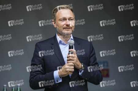 FDP-Wahlkampfveranstaltung mit Christian Lindner in Dresden