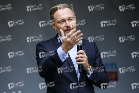 FDP-Wahlkampfveranstaltung mit Christian Lindner in Dresden
