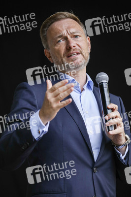 FDP-Wahlkampfveranstaltung mit Christian Lindner in Dresden
