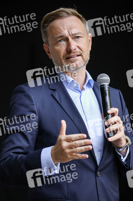 FDP-Wahlkampfveranstaltung mit Christian Lindner in Dresden