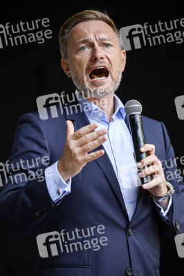 FDP-Wahlkampfveranstaltung mit Christian Lindner in Dresden