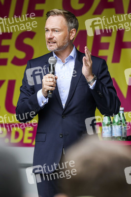 FDP-Wahlkampfveranstaltung mit Christian Lindner in Dresden