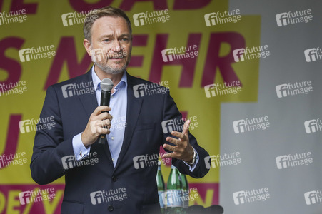 FDP-Wahlkampfveranstaltung mit Christian Lindner in Dresden