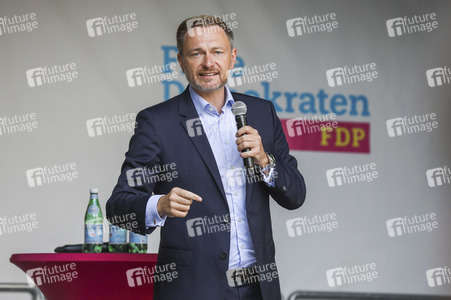 FDP-Wahlkampfveranstaltung mit Christian Lindner in Dresden