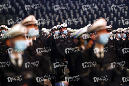 Vereidigungsfeier der Polizei NRW in Köln