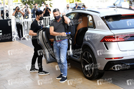 Ankunft auf dem San Sebastian International Film Festival 2021