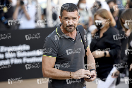 Ankunft auf dem San Sebastian International Film Festival 2021