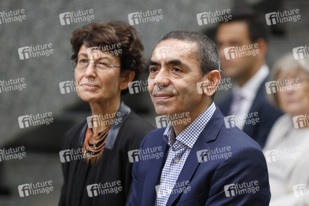 Ehrung für Özlem Türeci und Uğur Şahin in Köln