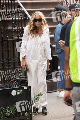 Dreharbeiten 'And Just Like That …' in New York