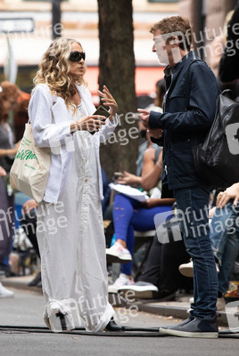 Dreharbeiten 'And Just Like That …' in New York