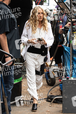 Dreharbeiten 'And Just Like That …' in New York