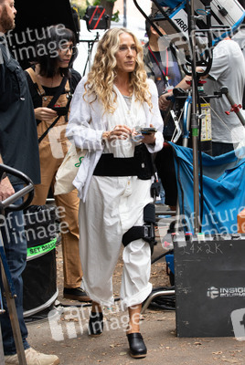 Dreharbeiten 'And Just Like That …' in New York