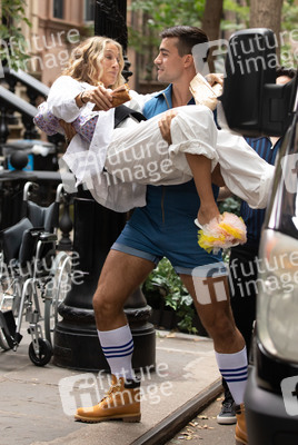 Dreharbeiten 'And Just Like That …' in New York