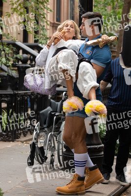 Dreharbeiten 'And Just Like That …' in New York