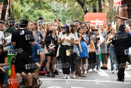 Dreharbeiten 'And Just Like That …' in New York