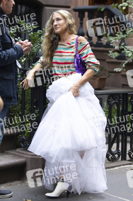 Dreharbeiten 'And Just Like That …' in New York