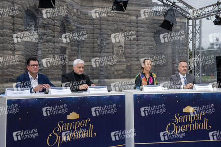 Pressekonferenz zum 16. SemperOpernball 2022 in Dresden