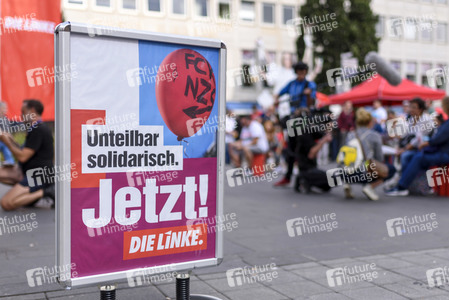 Die Linke-Wahlkampfveranstaltung mit Janine Wissler in Nürnberg