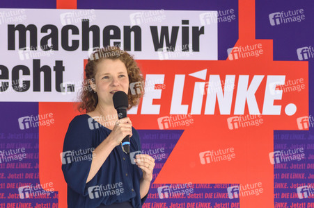 Die Linke-Wahlkampfveranstaltung mit Janine Wissler in Nürnberg