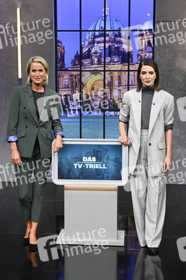 Triell - Dreikampf ums Kanzleramt in Berlin