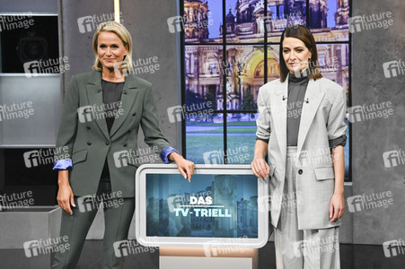 Triell - Dreikampf ums Kanzleramt in Berlin