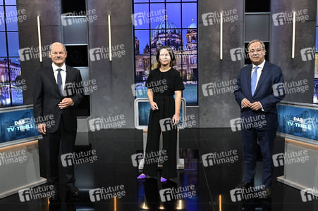 Triell - Dreikampf ums Kanzleramt in Berlin