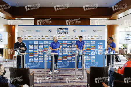 Auftakt-Pressekonferenz zum BMW Berlin Marathon 2021