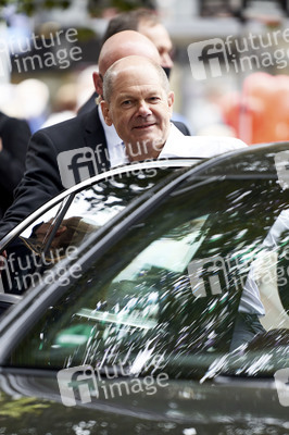 SPD-Wahlkampfveranstaltung mit Olaf Scholz in Lehrte