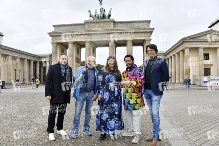 Fototermin 'Celebrate at the Gate - 100 Tage bis Silvester' in Berlin