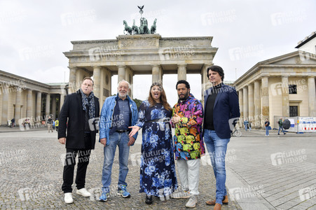 Fototermin 'Celebrate at the Gate - 100 Tage bis Silvester' in Berlin
