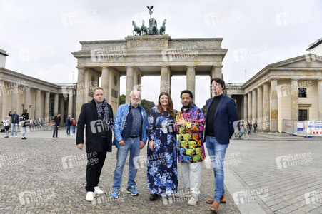 Fototermin 'Celebrate at the Gate - 100 Tage bis Silvester' in Berlin