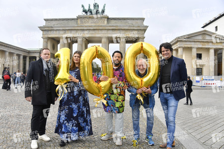 Fototermin 'Celebrate at the Gate - 100 Tage bis Silvester' in Berlin