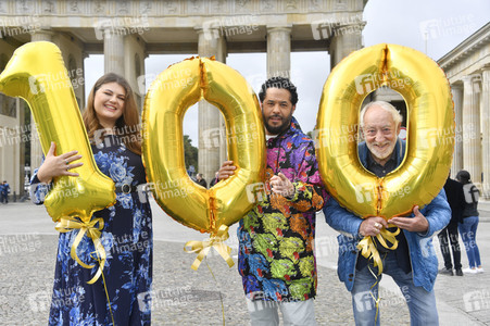 Fototermin 'Celebrate at the Gate - 100 Tage bis Silvester' in Berlin