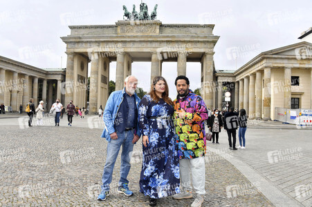 Fototermin 'Celebrate at the Gate - 100 Tage bis Silvester' in Berlin