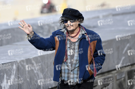Photocall mit Johnny Depp, San Sebastian International Film Festival 2021