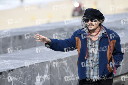 Photocall mit Johnny Depp, San Sebastian International Film Festival 2021