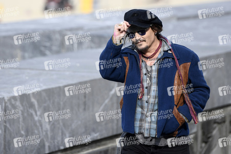 Photocall mit Johnny Depp, San Sebastian International Film Festival 2021