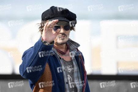 Photocall mit Johnny Depp, San Sebastian International Film Festival 2021