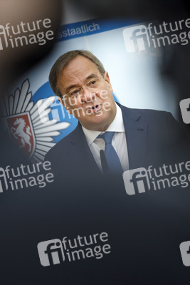 Pressekonferenz mit Armin Laschet und Herbert Reul in Düsseldorf